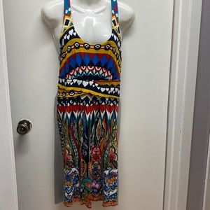 Ladies Desigual Halter Dress. Fits like a size 10/12